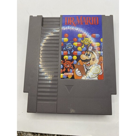 Dr Mario - NES Video Game - Tested - Cartridge Only - Nintendo Entertainment Sys - Picture 1 of 2